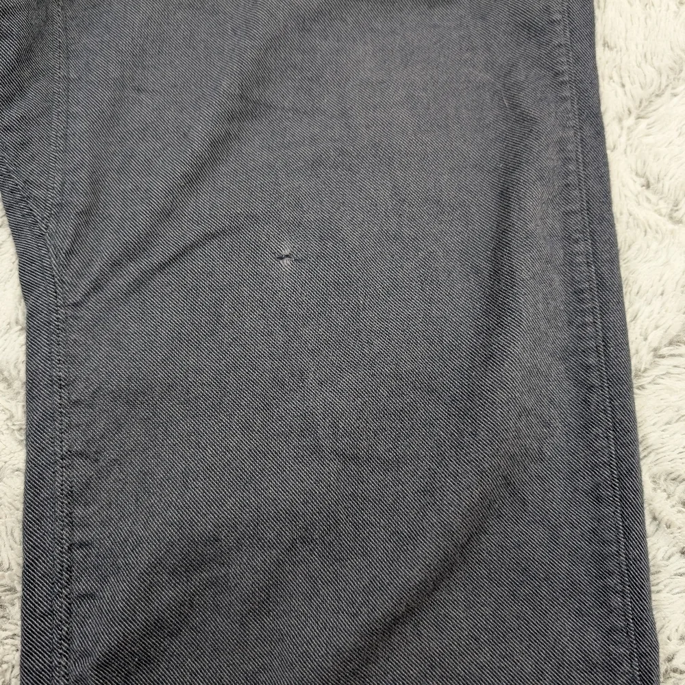 Mack Weldon Pants Mens M Gray Cotton Twill Stretch Joggers Light Performance